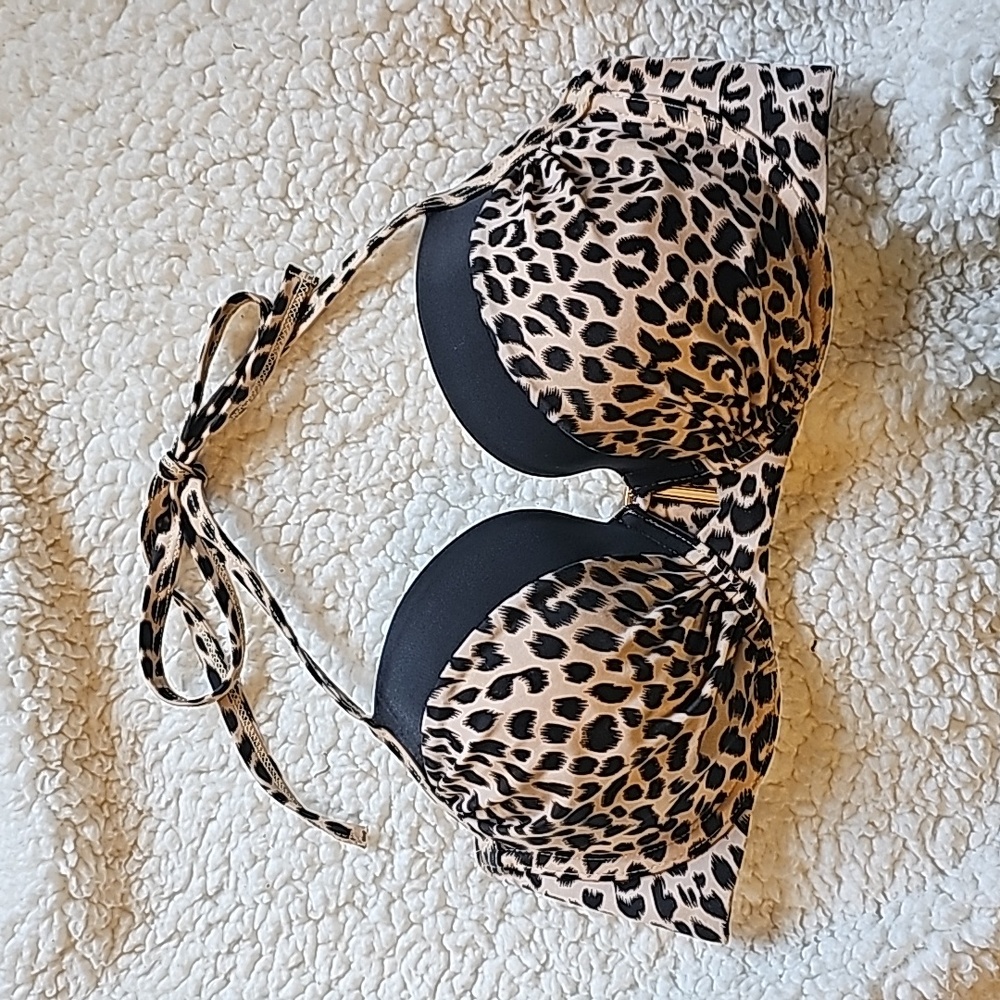 Victoria Secret cheetah print bikini top